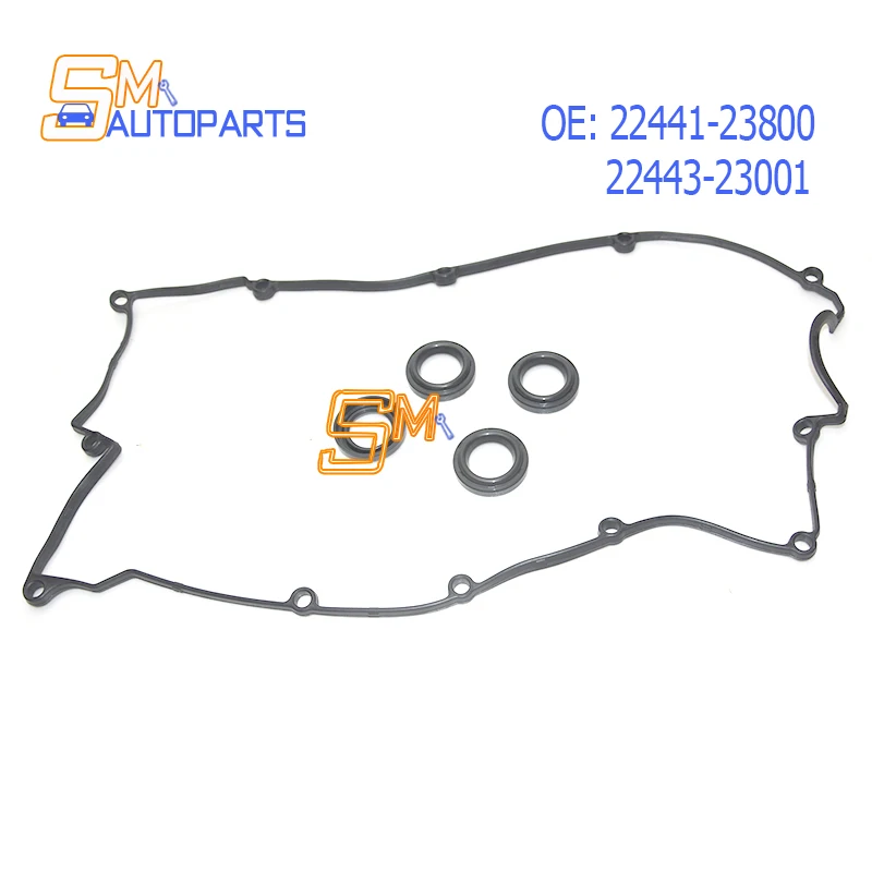 Hoge Kwaliteit Klepdeksel Pakking Set 22441-23800 22443-23001 Voor 2003-2012 Hyundai Elantra Tucson Kia Sportage 2.0l