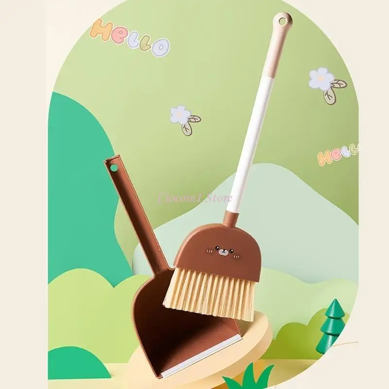 Y1ub Toddler fait semblant nettoyage balais jouets punaises pour les enfants usage quotidien