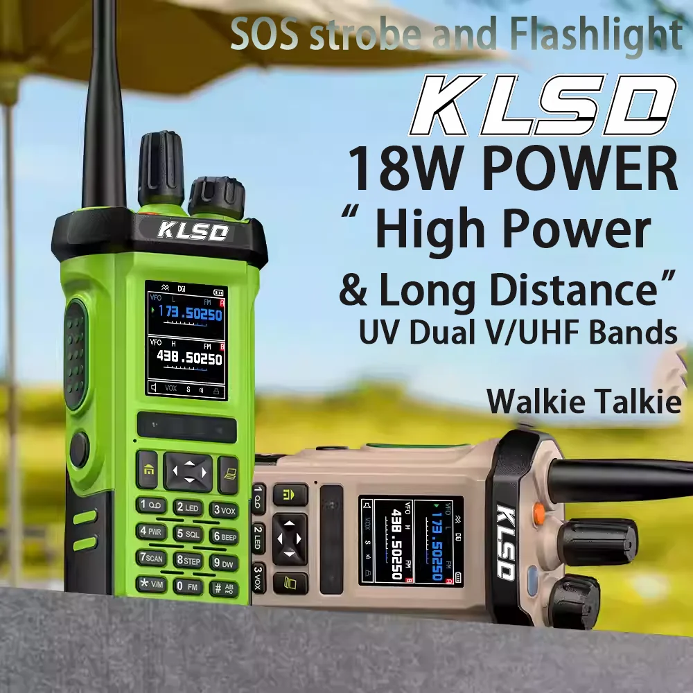 18W Ham Amateur Radio High Power Long Range Tranceiver Two Way Radio Communication Camping CB Radio Matching Baofeng Car view 4