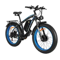 Baolujie DP2602 Electric Bike Off-road Dual Motor 26 Inch MTB Adult Electric Bicycle 48V 20Ah Battery E-bike