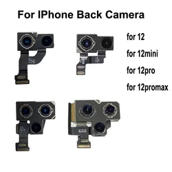 Rear Camera For iPhone 12 12pro 12promax 12mini pro mini max Back Camera Rear Main Lens Flex Cable Camera