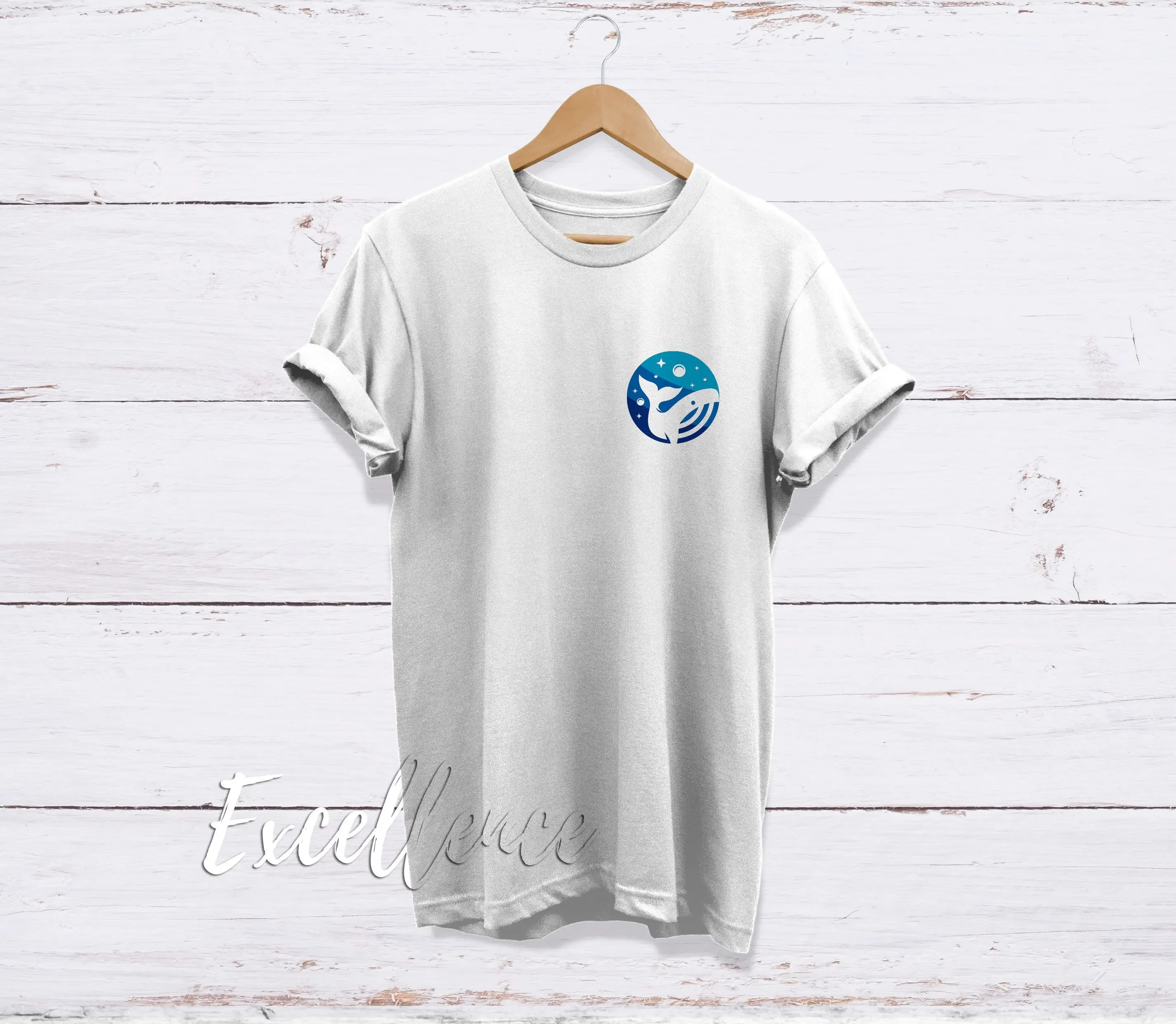 Whale T Shirt Ocean Sea Life Lover Tail High Quality Adults EXCELLENCE