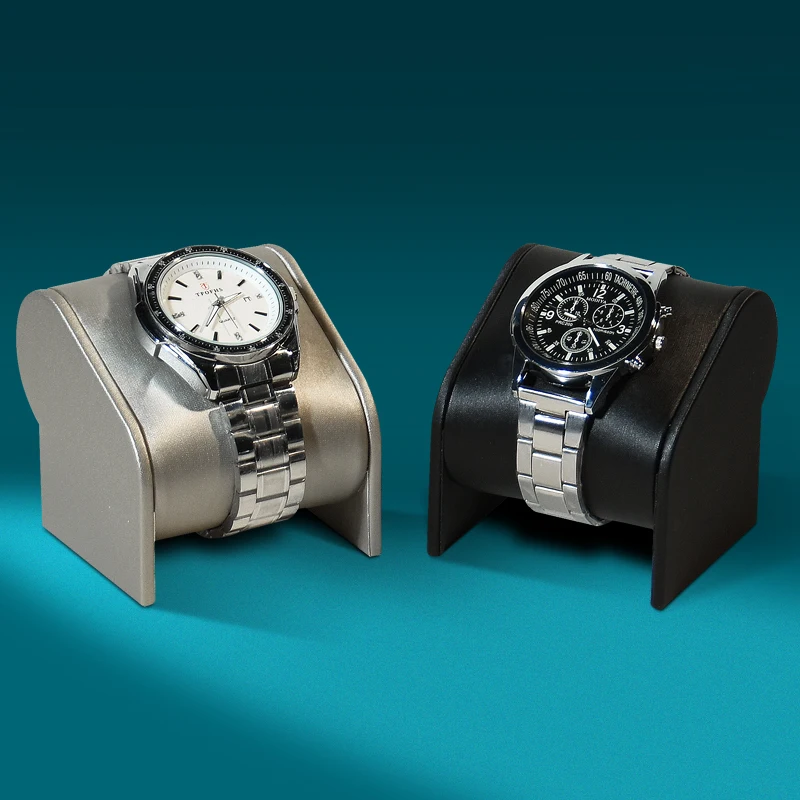 

High-End PU Watch Display Stand for Men And Women Counter Top Jewelry Storage Home Use Photoaphy Props Bla Gold
