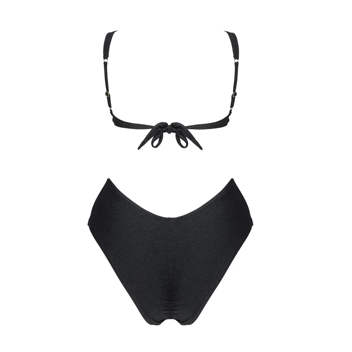 Mulheres conjunto de biquíni push up sexy maiô feminino banho de cintura alta conjunto terno de natação sólido beachwear biquini brasileiro