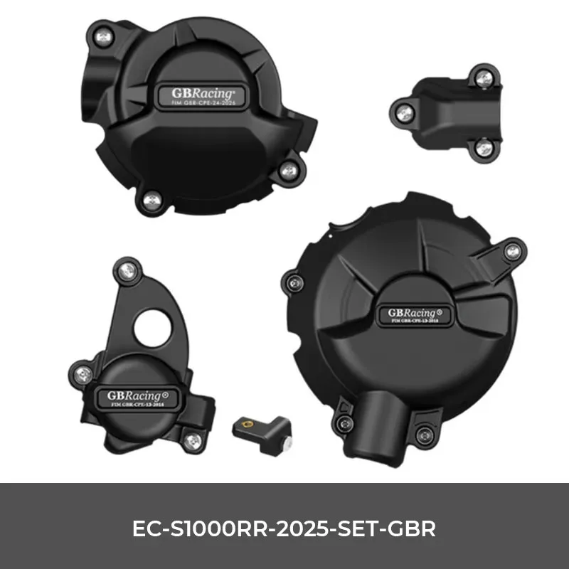 

GBRacing Motorcycle Engine protective cover For BMW S 1000 RR 2019-2025 & M 1000 RR 2021-2024 engine cover clutch cover