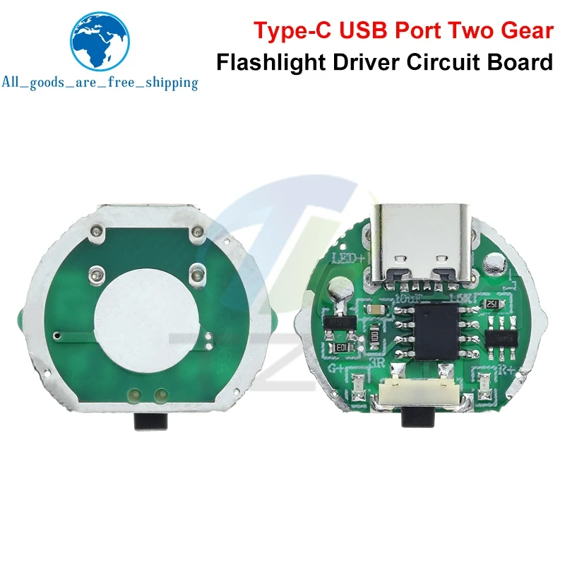 1/5PCSTwo-speedDriveBoardFlashlightDriveAccessoriesCircuitBoardSwitchChargingIntegratedBoardfor10WattBeads-AliExpress502