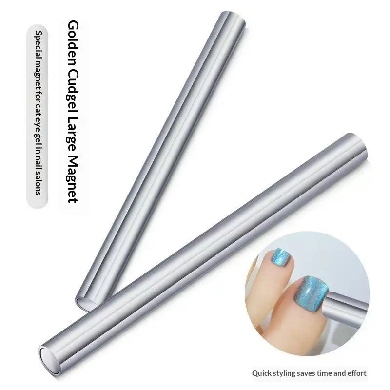 New Dual End Nail Magnetic Stick Strong Magnet Wand For Cat Eye Gel Polish Reusable Manicure Accessories For DIY Nail Art