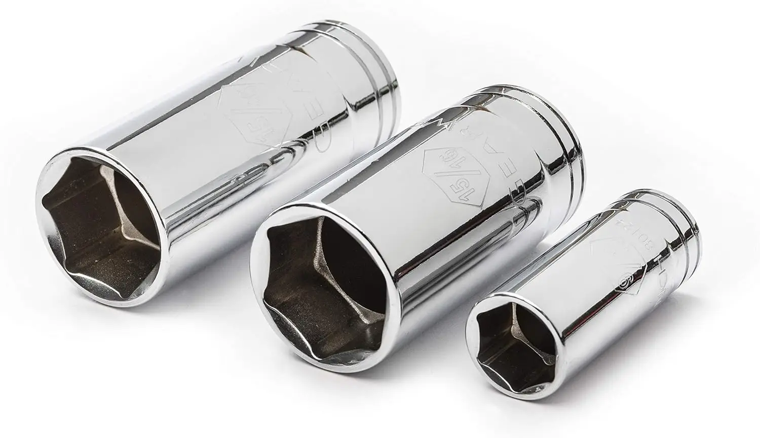 163 peças 1⁄4, 3/8, e 1⁄2 Dr.12 Point Master Socket Set - 89074, grande