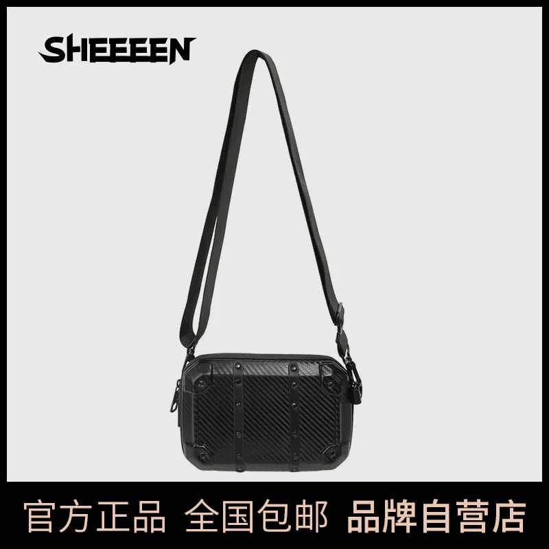 Sheeeen Polyester Crossbody Shoulder Bag Water Resistant Compact Daily Commute Travel Handbag Portable Travel Accessories