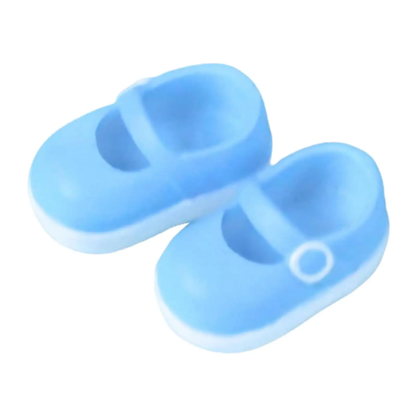 BJD Dollhouse Shoes 1 12 Scale Silicone Miniature Figure Boots for Action Figure Collection