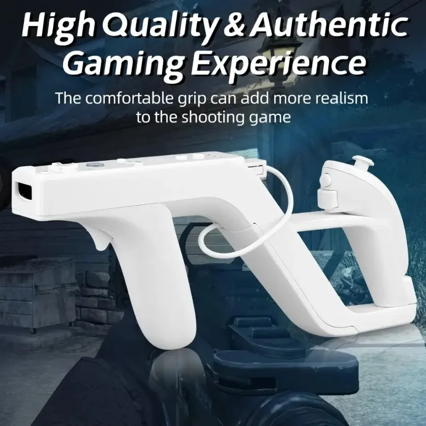 Hot Sale Detachable For Zapper Gun For Nintendo Wii Remote right left Controller wii Zapper Gun Gaming Accessories