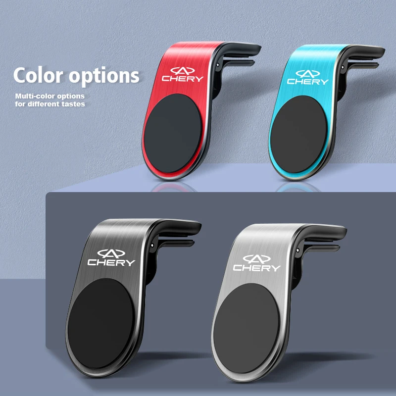 

Magnet Phone Holder GPS Stand Air Vent Clip Car Accessories For Chery Tiggo 5 2 3 7 8 PRO 5X 3X QQ Fulwin Face Arrizo A1 A3 A5