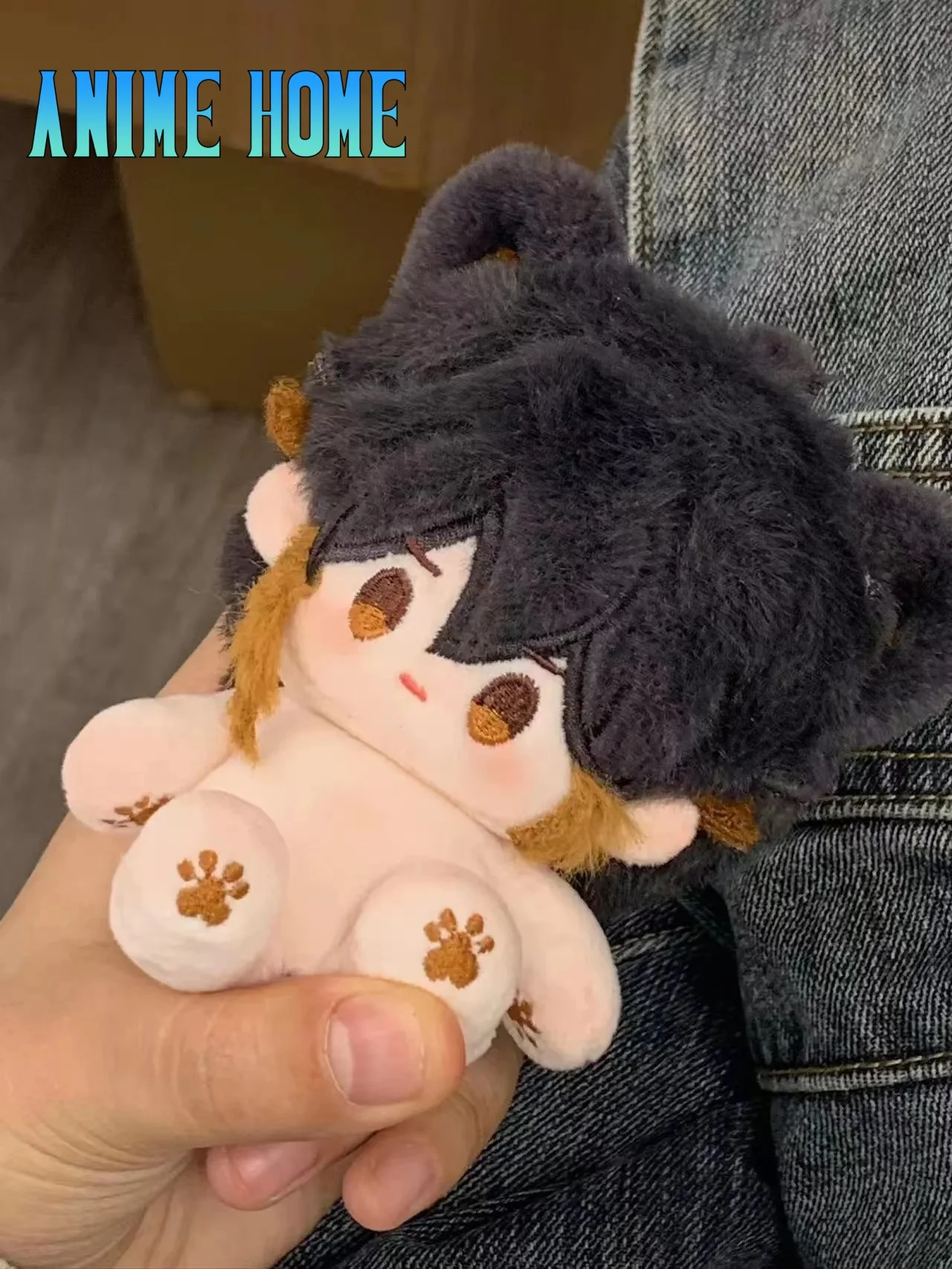 

Плюшевая игрушка Plushie Game Genshin Impact Zhongli, 10 см, кукла, плюшевое тело, косплей, оригинальный подарок для детей
