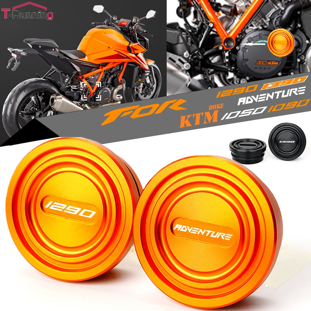 

Для KTM 1290 1390 1090 1190 1050 Adventure 1290 1390 Super Adventure R S мотоцикла с ЧПУ, крышка с отверстием в раме, декоративная заглушка