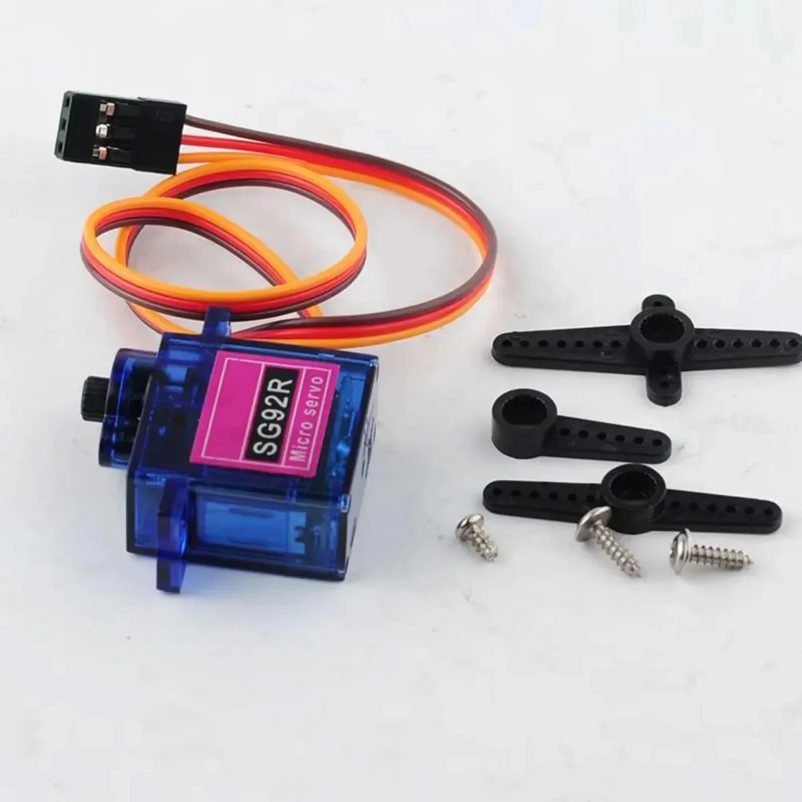 10 teile/los SG92R Micro Servo 9g 4,8 V-6 V 180/270 Grad Winkel Control 360 °   Kontinuierliche Rotation für Drohnen, RC-Cars, Mini-Servos