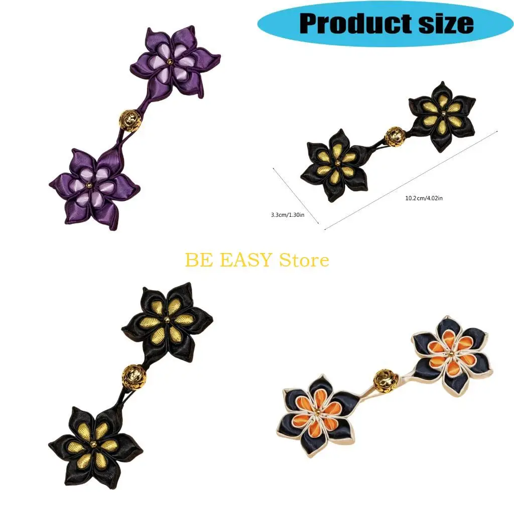 

E28F Handmade Chinese Knot Button Closure For Cheongsam Bridals Dress Decoration