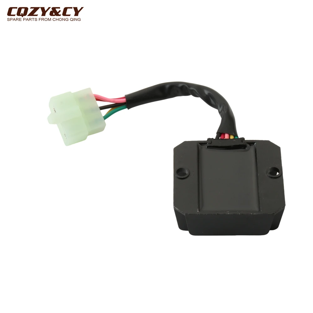 Voltage Regulator Rectifier 5 Wires 5 pin 12V for KYMCO Agility 2T R16 10 Rs Naked 2T 10 Like 2/4T 09 Super 8 2/4T 07-09 50cc