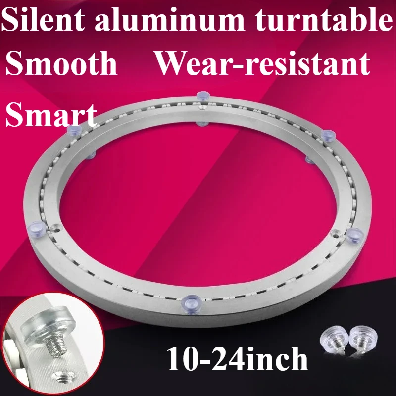 4/6/8/10/12/14/16 Inches Design Lazy Susan Aluminum Ball Bearing Turntable  Swivel Plate