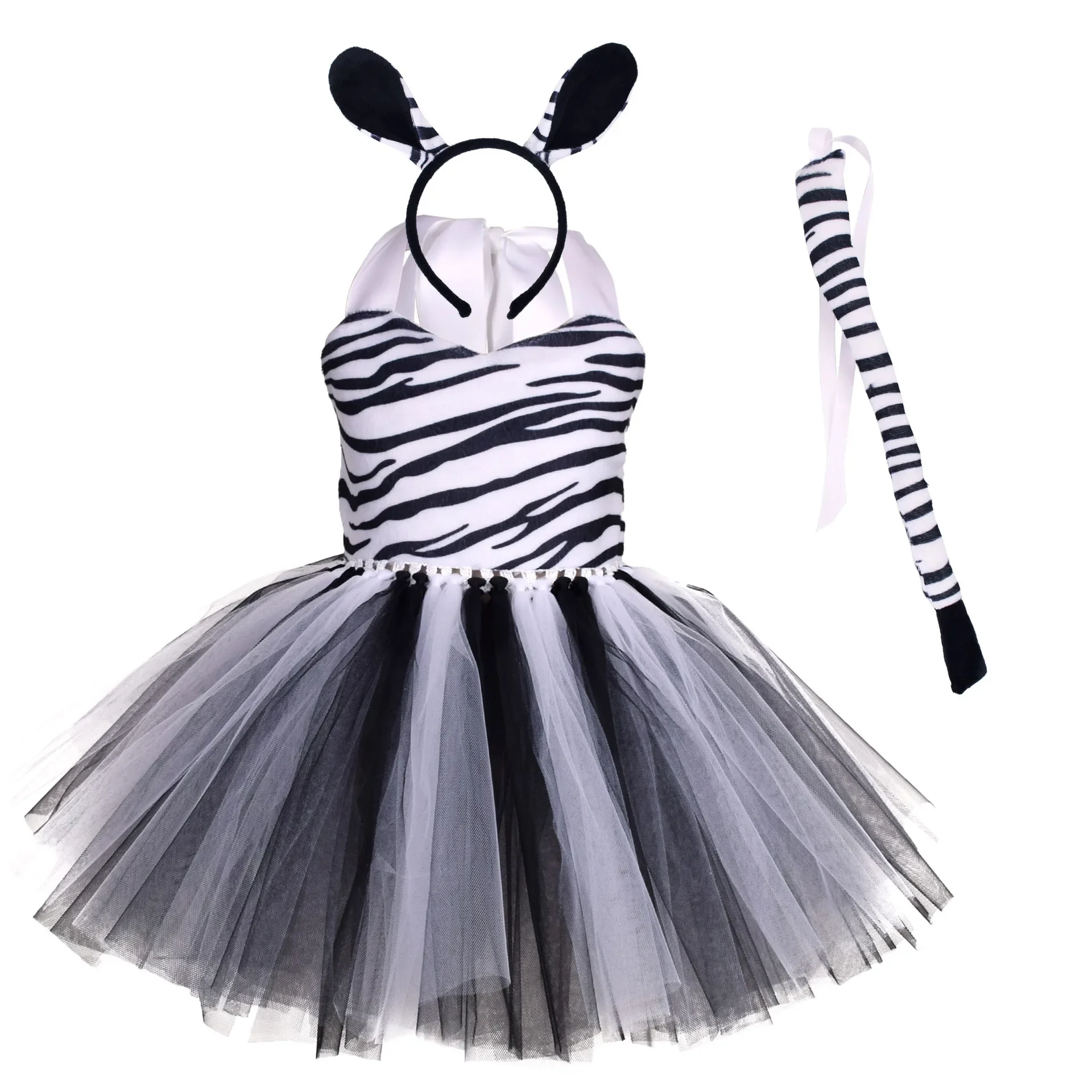 Baby Girls Animal Tutu Skirt Girls Tulle Skirts Toddler Costume Outfit for Kids Halloween Party Dress Up
