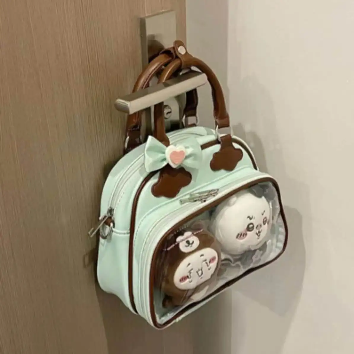 파란색