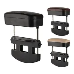 Car Armrest Elbow Support Rest with Storage Box Adjustable Height auto Seat Gap Elbow Pad Auto Console Side Elbow heighten pad