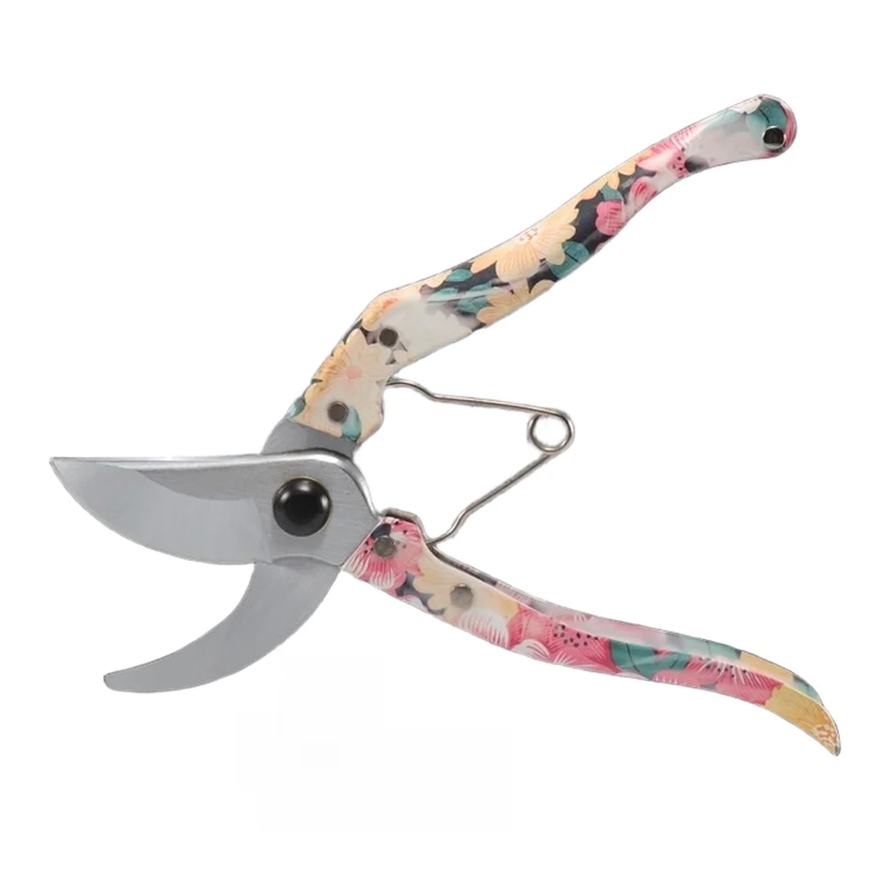 Professional Pruning Shears with SK5 Steel Edge 58HRC Non Slip Handle and Responsive Spring Assisted Operation