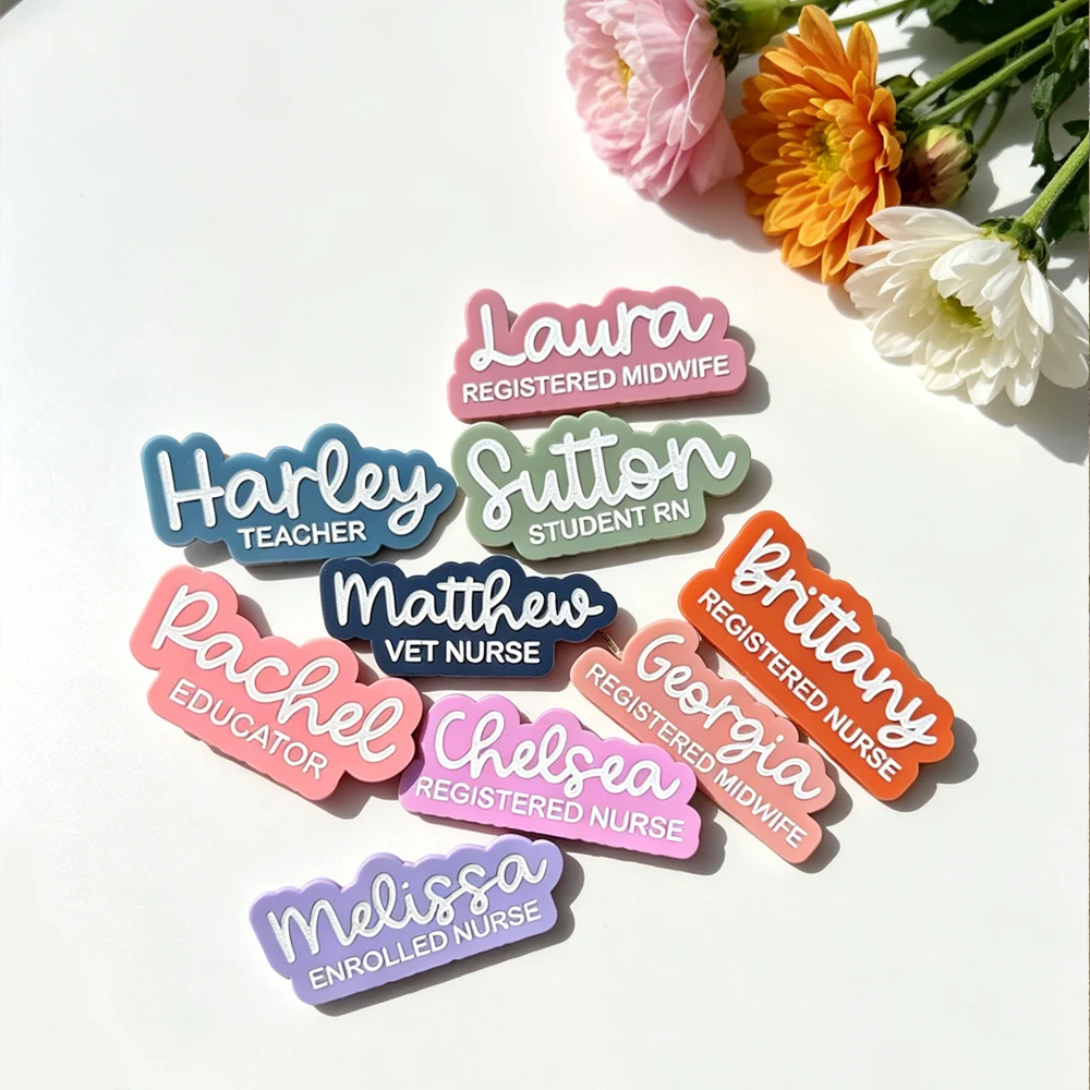 Personalized Name Badges, Nurse Name Badges, Teacher Name Badges, Name Badges, Cute Badges |   Nurse Name Badge |   Name Badge |   Teacher |   Nurse |   Doctor |   Teacher |   Dentist |   Obstetrician New Semester Gift
