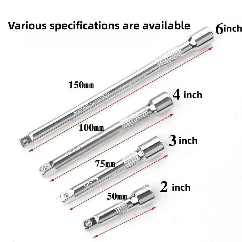 Socket Ratchet Wrench Extension Bar 1/4\