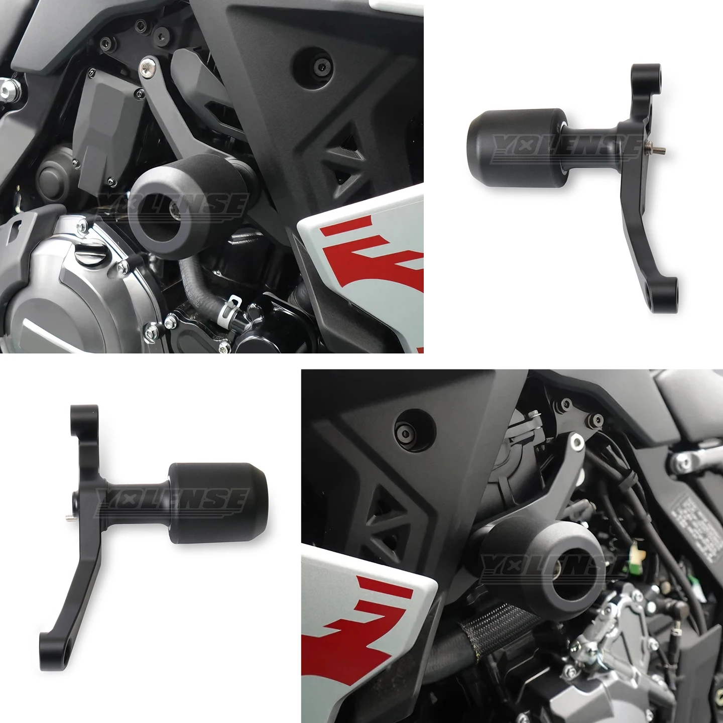 

Мотоциклетный корпус двигателя, защита от падения, слайдеры с шаровой рамой, защита от столкновений для SUZUKI GSX-8R GSX-8S 2025-2026