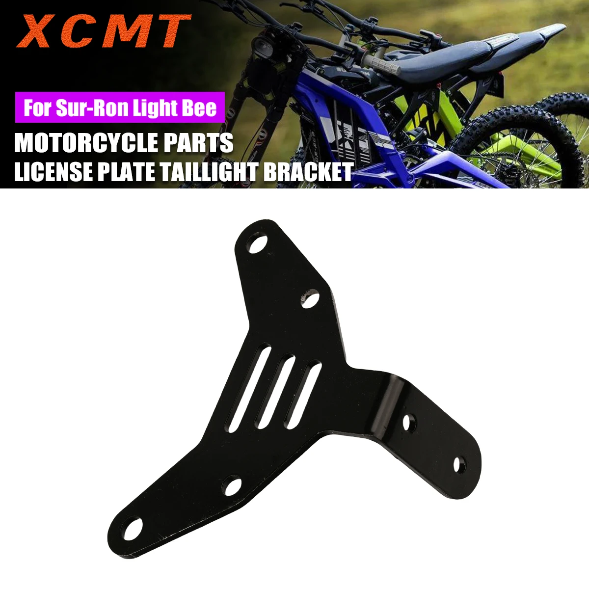 For Sur-Ron Light Bee S X Original Version Rear License Plate Taillight Bracket Electric Motorcycle Accessories