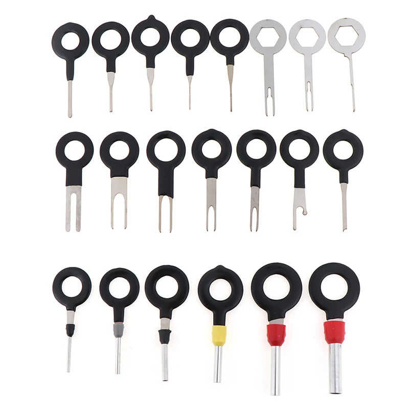 Car Wire Terminal Remoção Ferramenta, Fiação Conector, Pin Extractor, 21Pcs