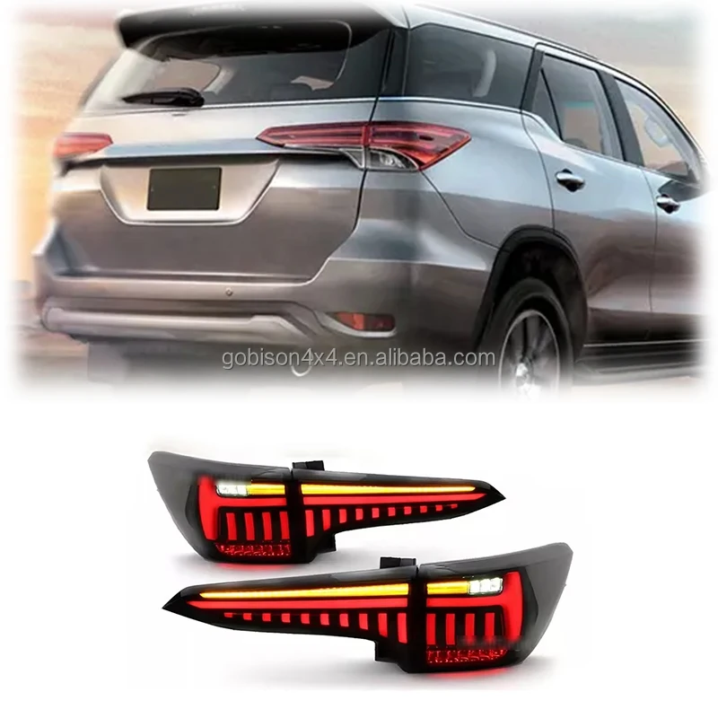 

Gobison Factory Wholesale Price LED Tail Lights Tail Lamp for TOYOTA Fortuner 2017 to 2020 Taillight Taillamp Assembly