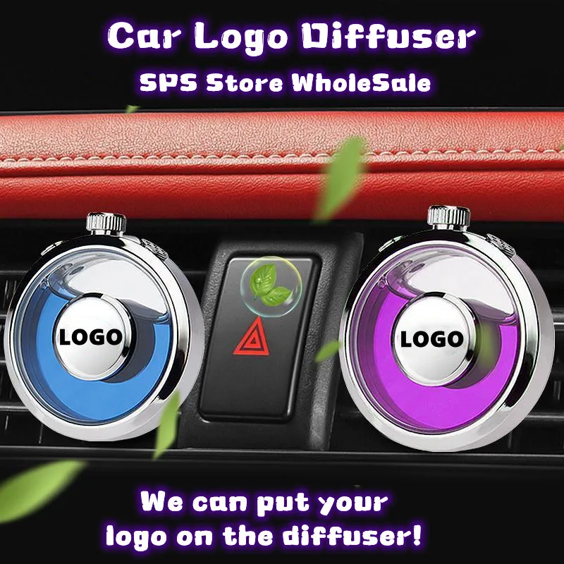 SPS WholeSale Car Logo Diffuser DIY Your Car Logo Aromatherapy Customize Your Logo Car Air Freshener