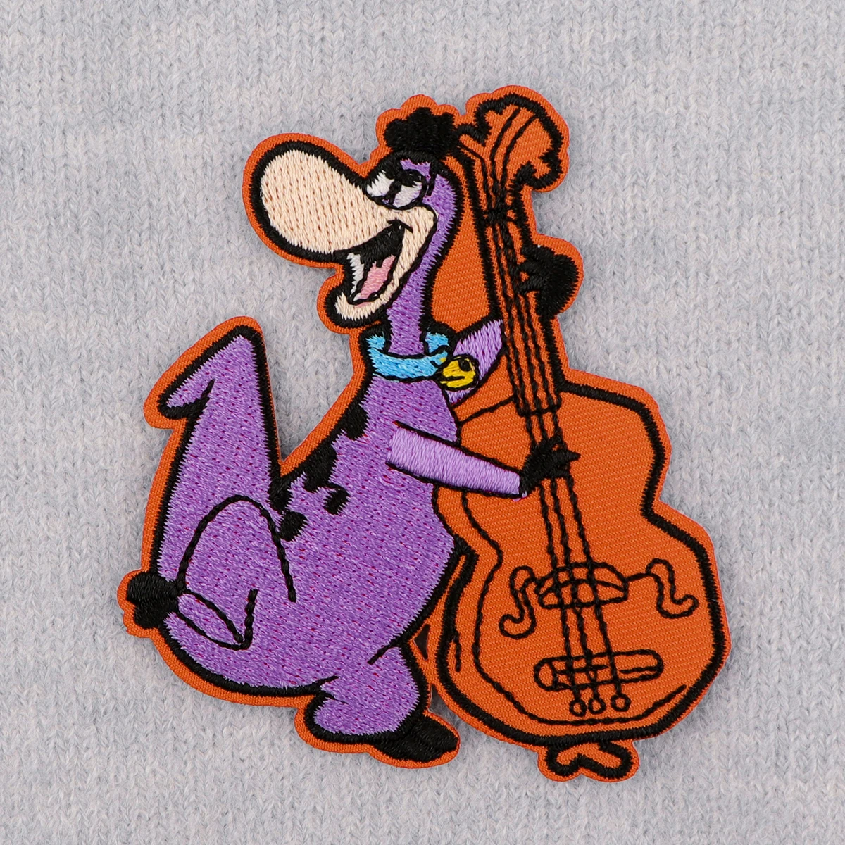 

Cartoon Joyful Guitar Embroidery Patch Iron On Patches on Clothing Backpack Cute Patches for Jackets DIY Sew Patch Stickers