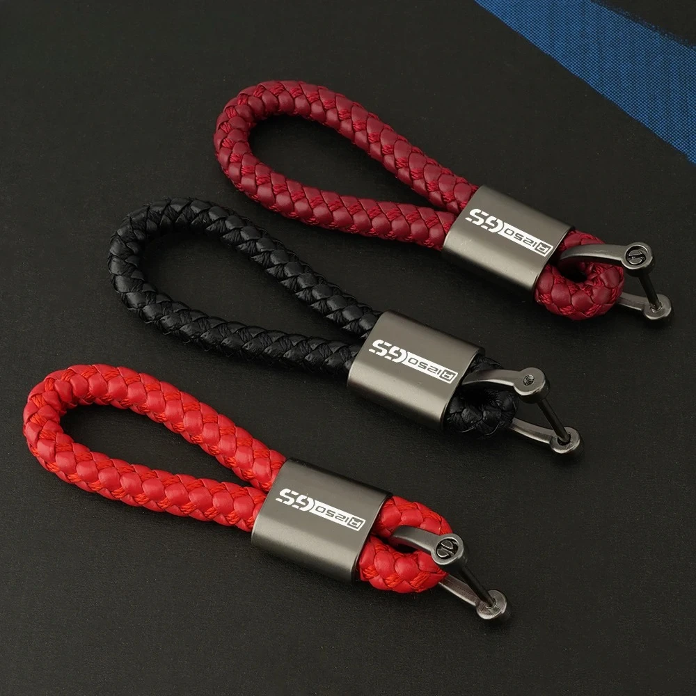 

For BMW R1100GS R1200GS ADV Adventure R1250GS GSA R1100 R1200 R1250 GS Motorcycle CNC Accessorie Braided Rope Keyring Keychain