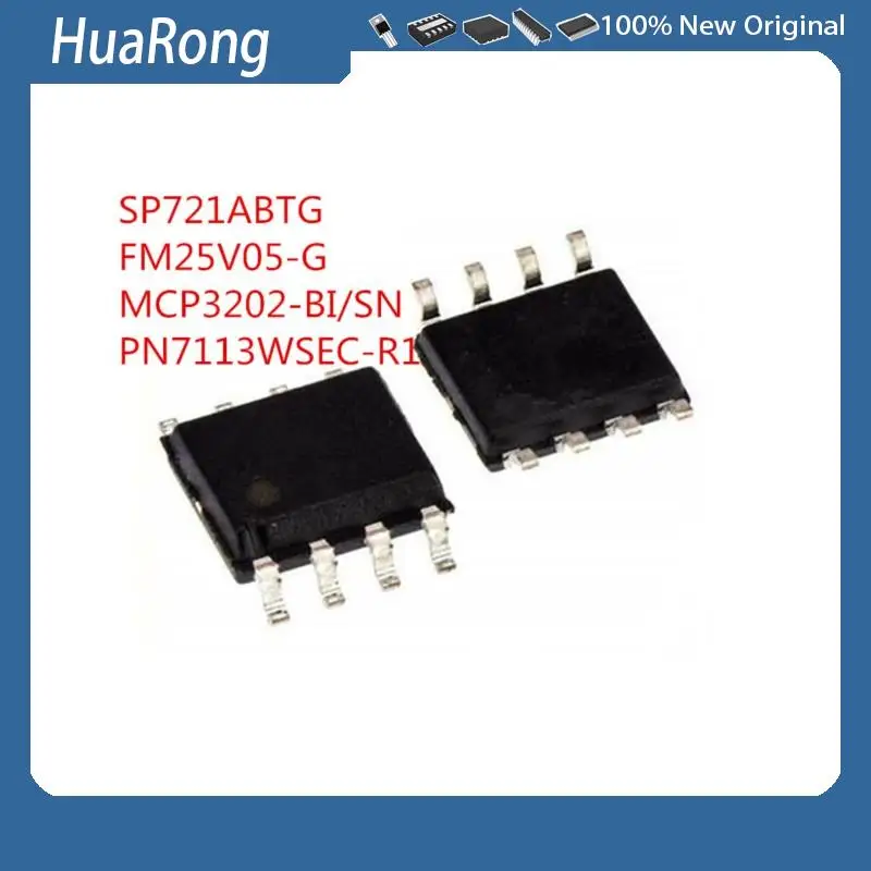 5PCS/LOT   SP721ABTG  SP721ABG  SP721AG  FM25V05-G  FM25V05-GTR  MCP3202-BI/SN  3202-BI MCP3202  PN7113WSEC-R1   PN7113W    SOP8