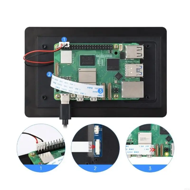 Industrial 5inch IPS Touchscreens Display 720x1280 Resolution DSIs For Embedded HX5E