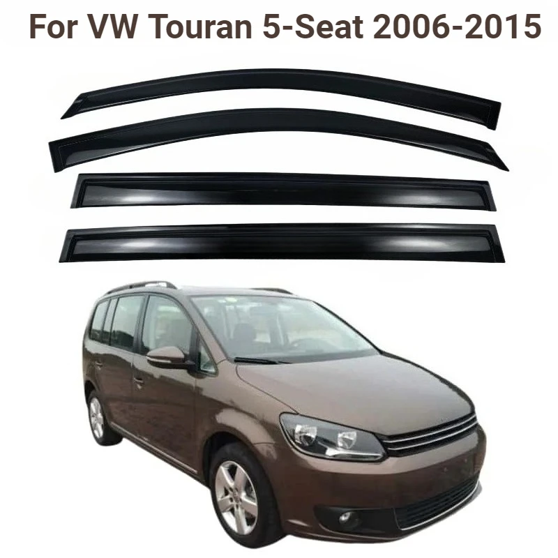 

Для VW Touran 5-местный 2006-2015: Аксессуары для автомобиля, дефлекторы окон, защита от дождя и солнца, ветровики, накладки на окна, тонкая молдинг-накладка