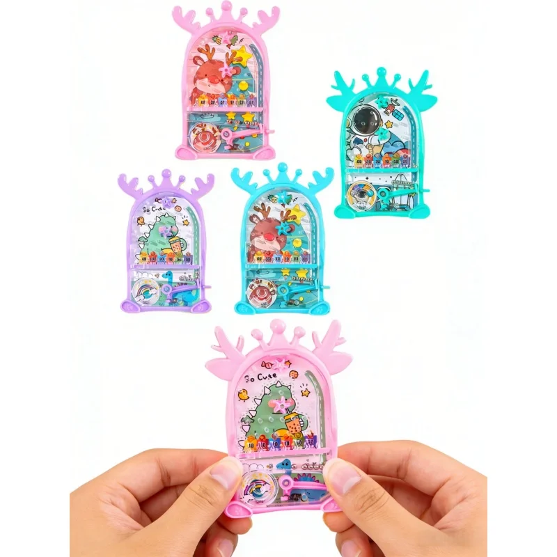 5 szt. Automat Pinball z Labiryntem Inteligencji, Zabawka, Gra, Automat na Nagrody, Prezent, Pinball