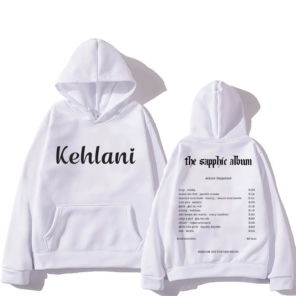 Kehlani Hoodie Long Sleeve Harajuku Fleece Sweatshirt Funko Pop Vintage Comfortable Clothes Sudaderas Con Capucha Punk Pullovers