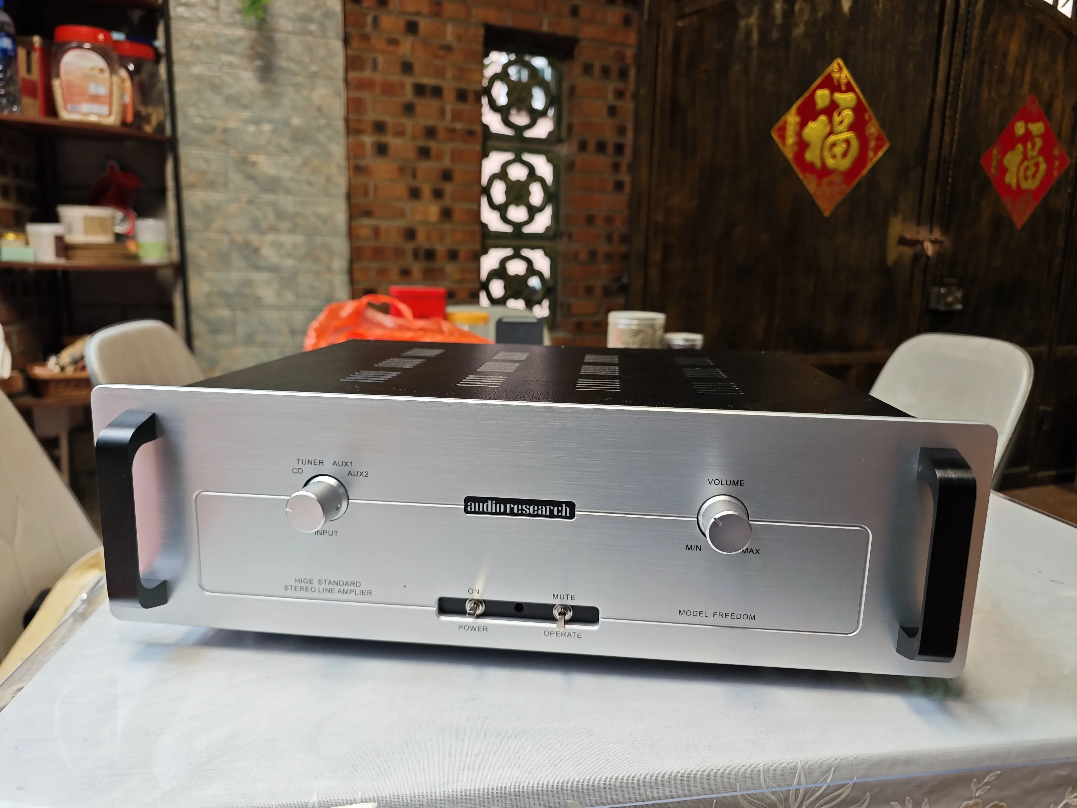 DIY Pre Gallbladder Electronic Tube Pre fever Vacuum Tube Pre amplifier Case