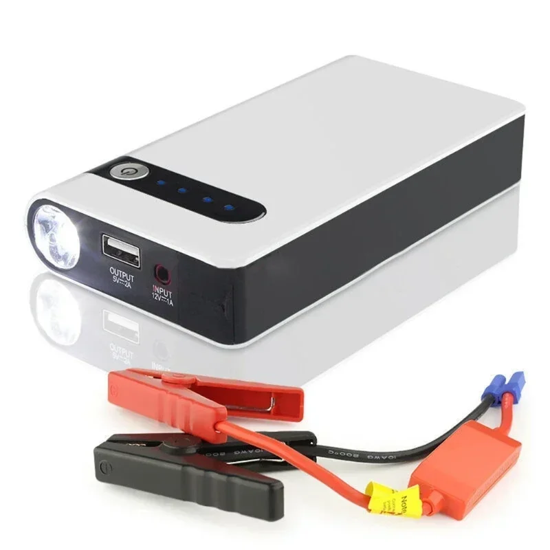 Con caricabatterie per torcia a LED 12V 30000mah avviatore per auto batteria di emergenza Booster Power Bank ad avvio rapido