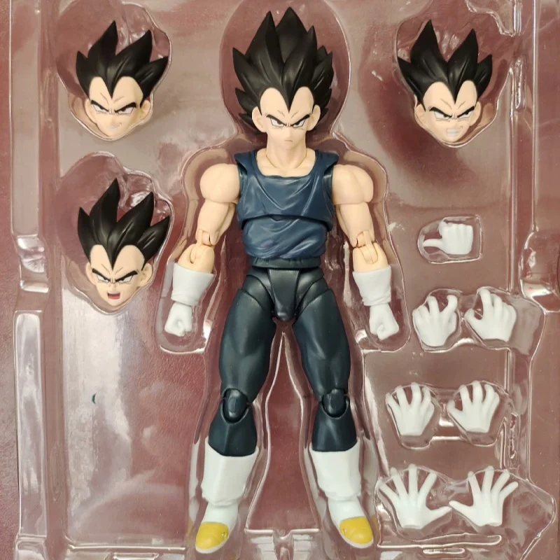 Bandai Dragon Ball Shf Vegete Vegeta Action Figure Toy Super Hero Shfigures Figura Model Birthday Toy Gift