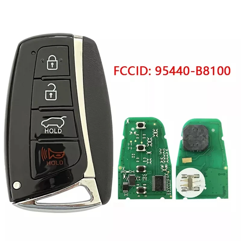 CN020226 Aftermarket 4Button Smart Key Remotes 433Mhz PCF7952 95440-B8100 95440-2W500 SY5MDFNA433 For Hyundai Santa Fe 2015-2018