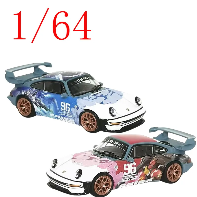 

RM Diecast 1/64 Scale Porsche Singer Turbo Study 930 GT Alloy Model Cars Play Vehicles Toys for Boys Gift Original Box