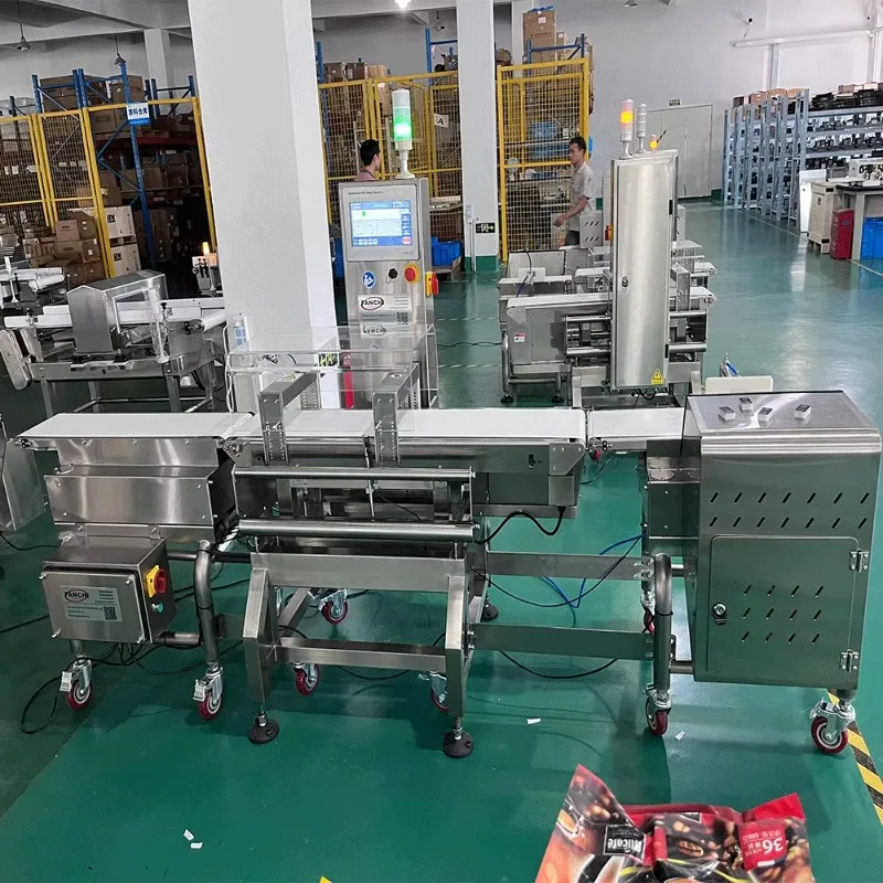 Customized High Accuracy Metal Detector Suitable For Aluminum Foil Packaging And Metallized Film Products Inspection