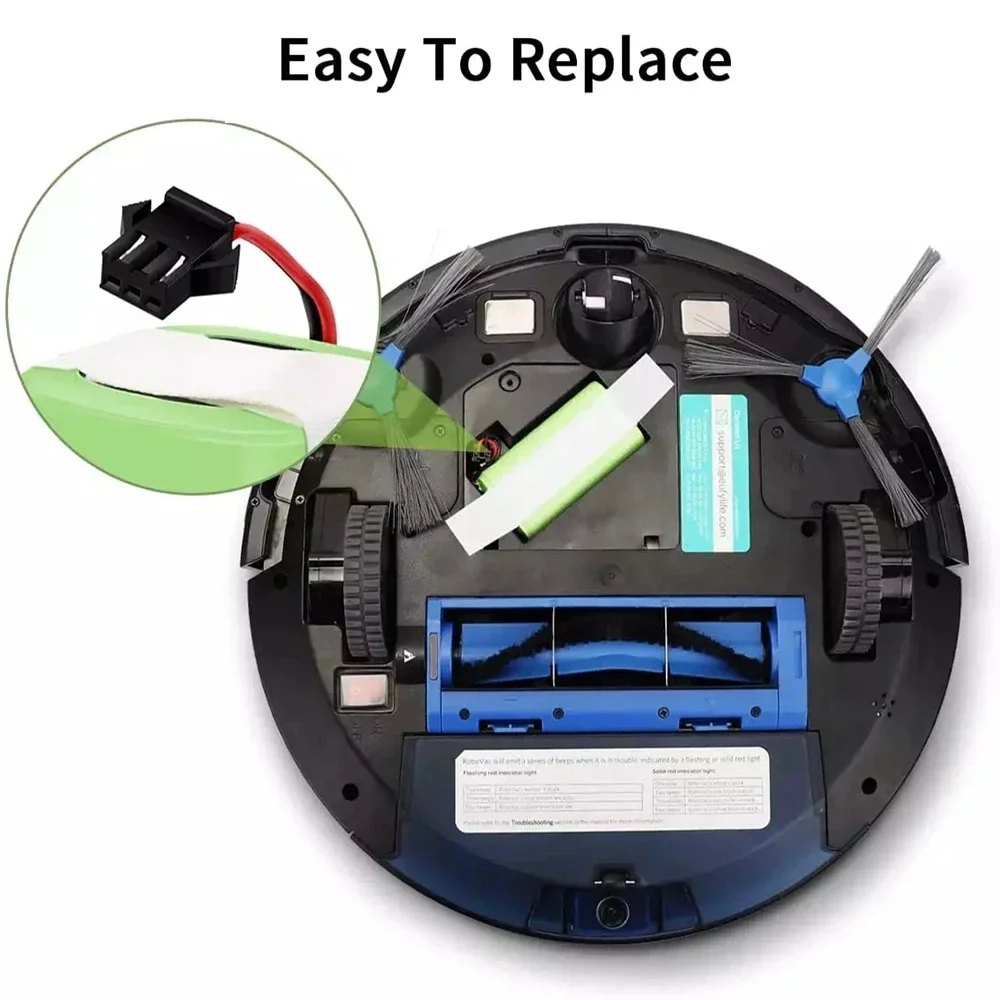 Bateria de substituição para Conga Excelente, Deebot N79S, N79, DN622, Robovac 11, Tesvor X500, 14.4V, 12800mAh, 990, 1090, 1790, 1990