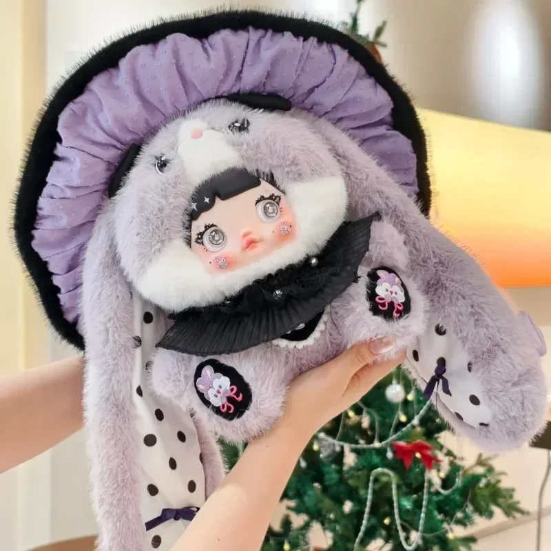 

NOMMI 400% V2 Mushroom Hat Series Blind Box Jumbo Kawaii Plush Doll Cute Anime Ornaments Surprise Gift Girls Kid Gift Toys