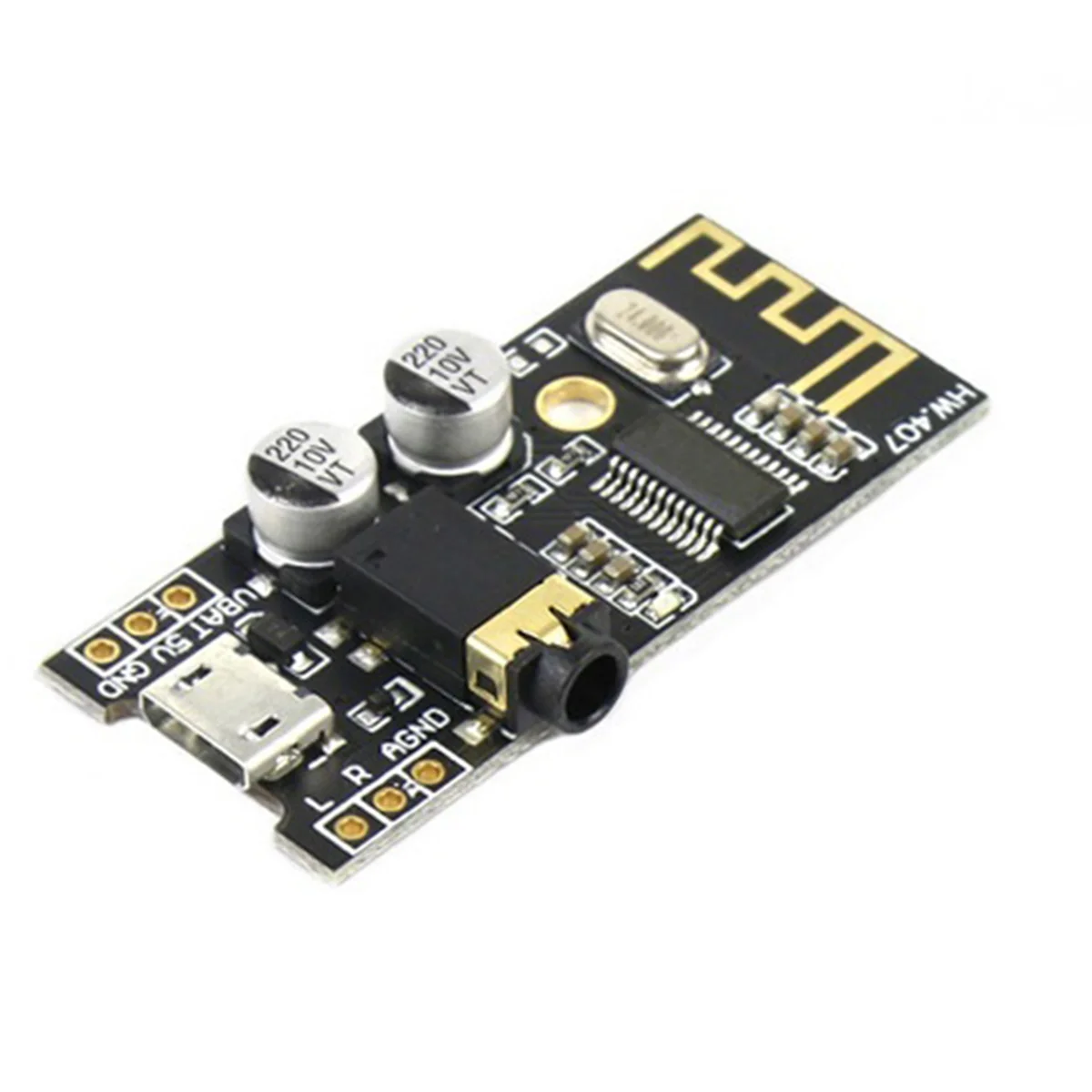 5PCS MH-M28 Wireless Bluetooth Audio Receiver Board Module HIFI DIY Amplifier Board Bluetooth 4.2 HIFI DIY Module,A