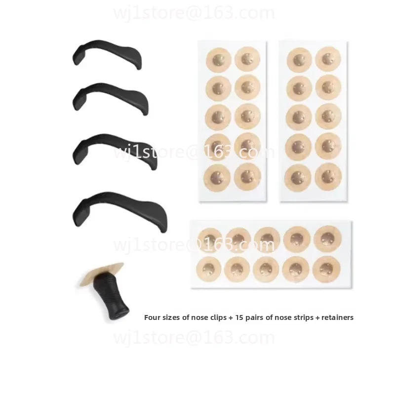 Dilator anti-snoring nostril ventilation external nasal cavity dilator magnetic nasal band